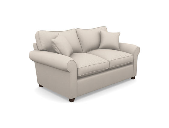 Waverley 3 Seater Sofa Bed in Two Tone Plain Biscuit